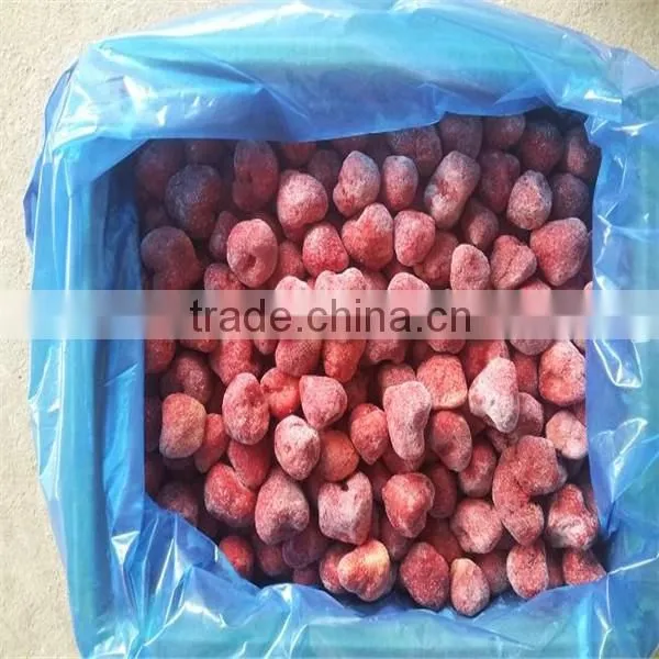 IQF strawberry dices