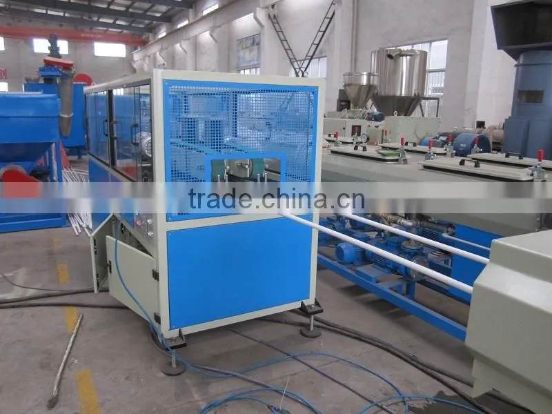 PVC double pipe extrusion machine