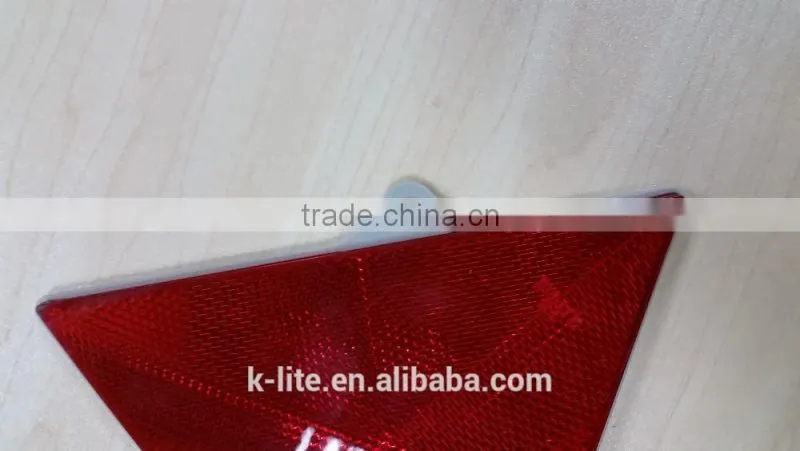 warning triangle reflector