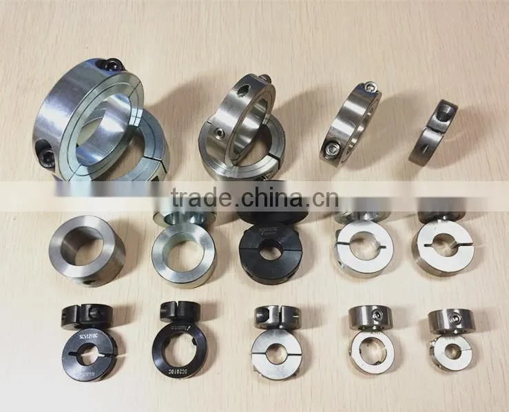 Black Oxide Steel shaft locking collars