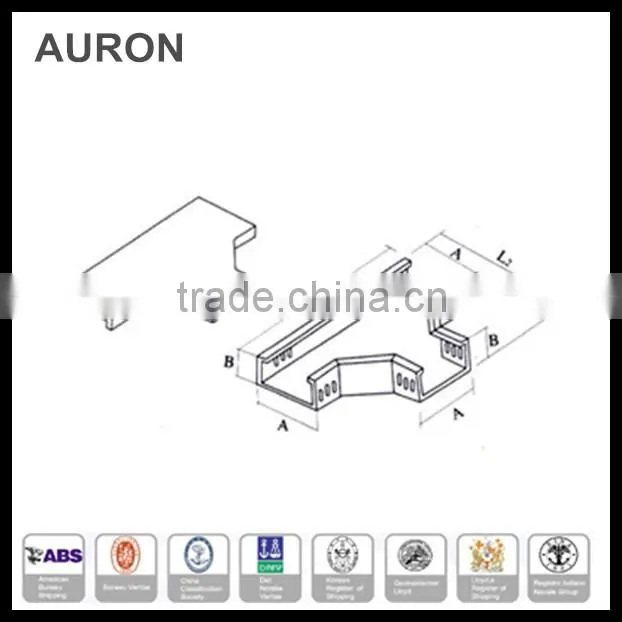 AURON/HEATWELL /ss 316l power cord rack bridge Indonesia/electric wire steel rope bridge/bailey cable rack bridge