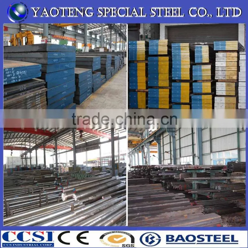 Hot Work Die Steel SAE H13 /WNR1.2344/ JIS SKD61 /4Cr5MoSiV1 Steel Round/Flat Bar/Plate