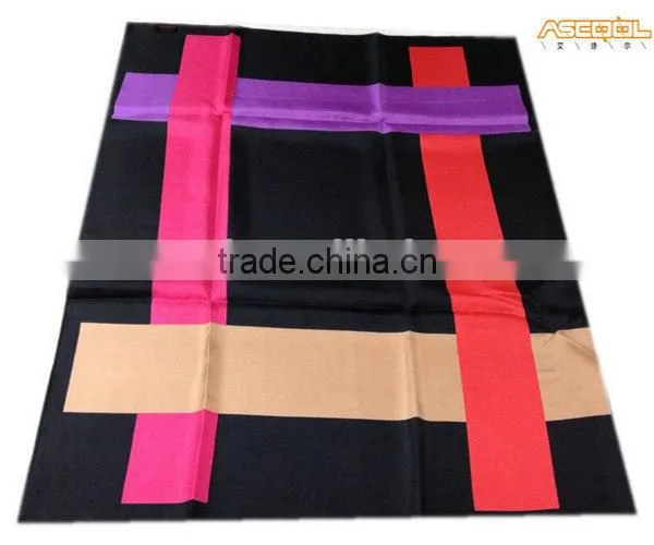 Printed Square Silk Scarf