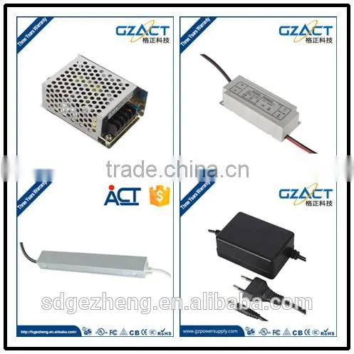 CE ROHS FCC compliance led strip lights led driver 12v 24v 120w factory price