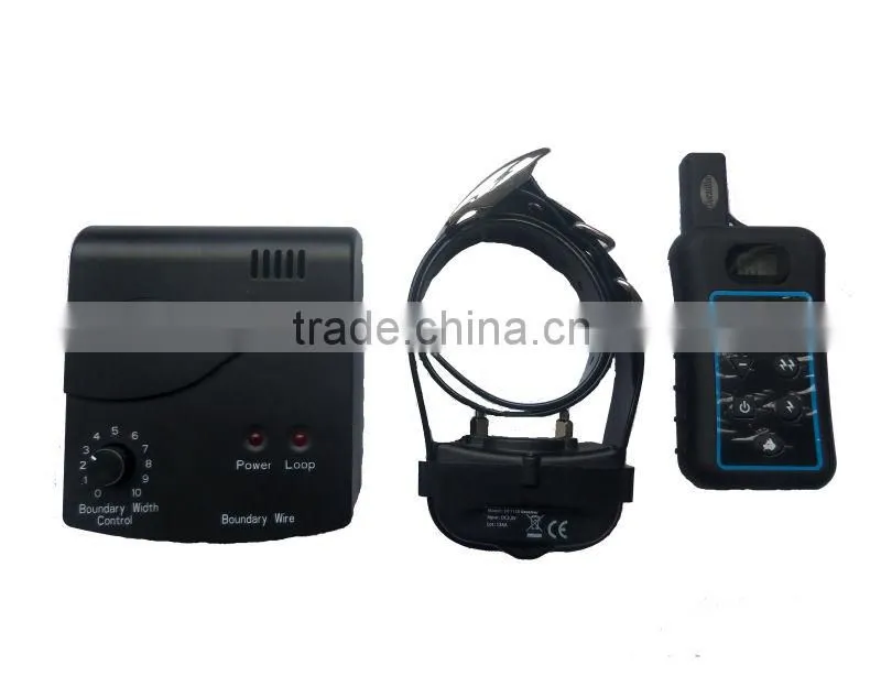 In ground pet fencing system 023 & 300 meter remote dog trainer