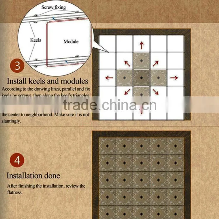 Eco Friendly PU Leather Material Interior Decorative Wall Panel