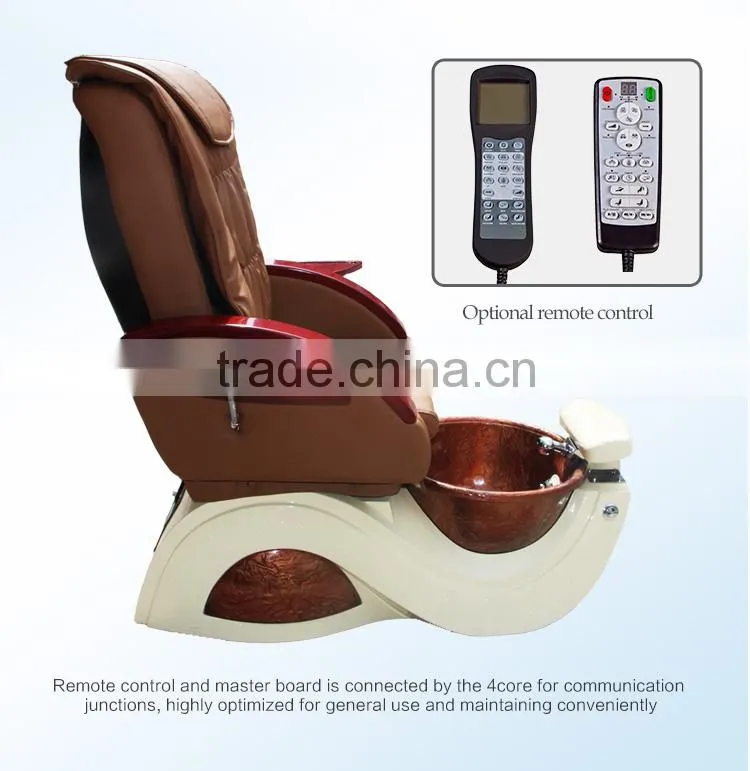 2016 amazon beauty product glass bowl pedicure spa massage chair