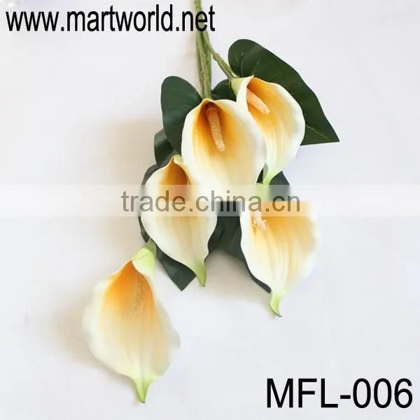 Decorative Calla lily artificial wedding flower for wedding & party decoration for sale (MFL-006)