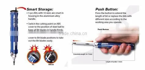 Screwdriver Pen Aluminum Screwdriver Pen Mini Screwdriver Pen