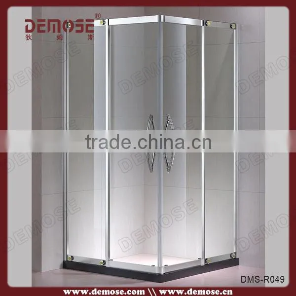 curved folding glass shower screen price