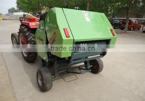4WD, 30HP-55HP mini agricultural farm tractor and mini round baler