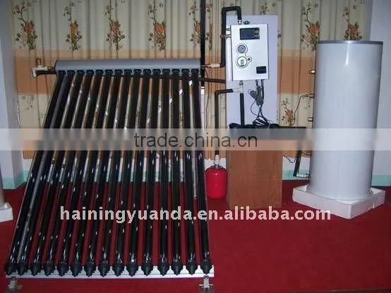 Heat pipe collector Split Pressurized solar water heater for home heating system