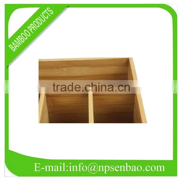 New wholesale bamboo storage box for sundries