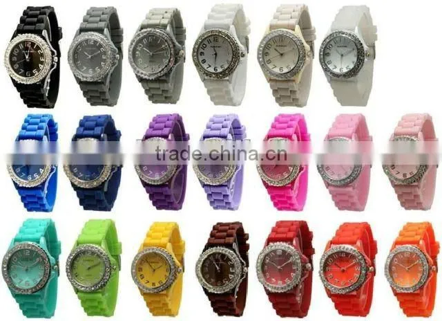 New Silicone Fashion Watch Jewelry Watch