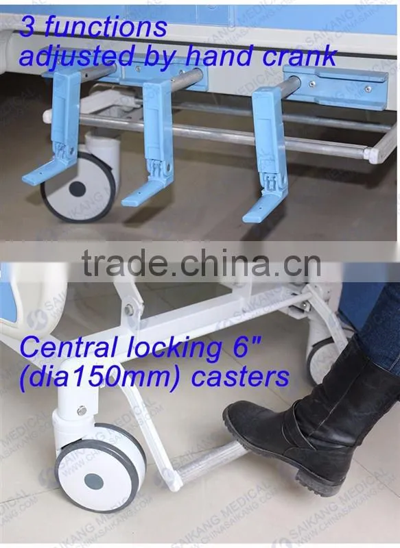 CE Certification Comfortable Pediatric Manual Recliner Bed