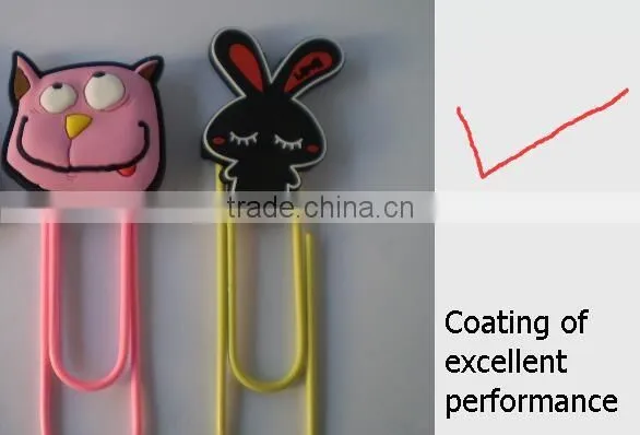 high quanlity soft rubber paper clips