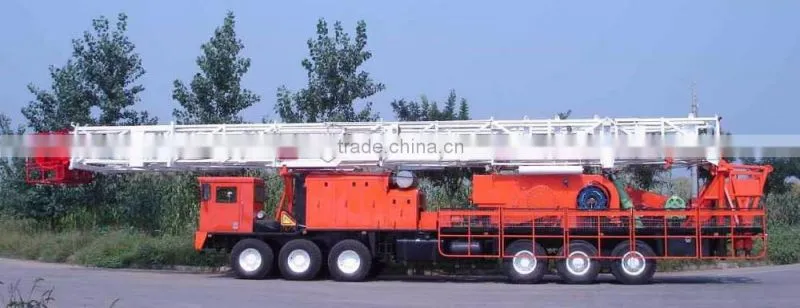 XJ550 swamp workover rig for oilfield using