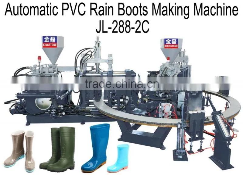 Plastic Injection Molding Machine For PVC Gumboots JL-288