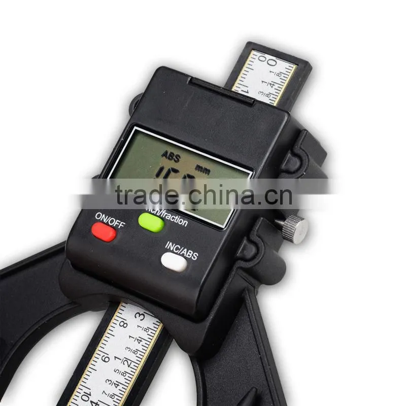 Digital Tread Depth Gauge LCD Magnetic Self Standing Aperture 80mm Hand Routers