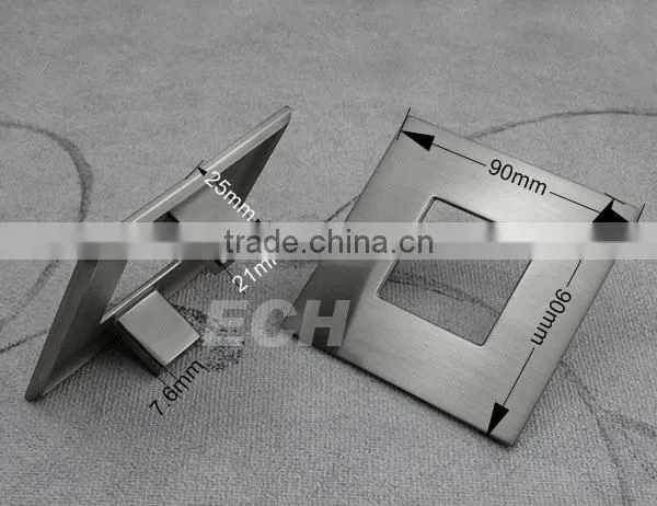 High quality zinc alloy square kitchen cabinet handles