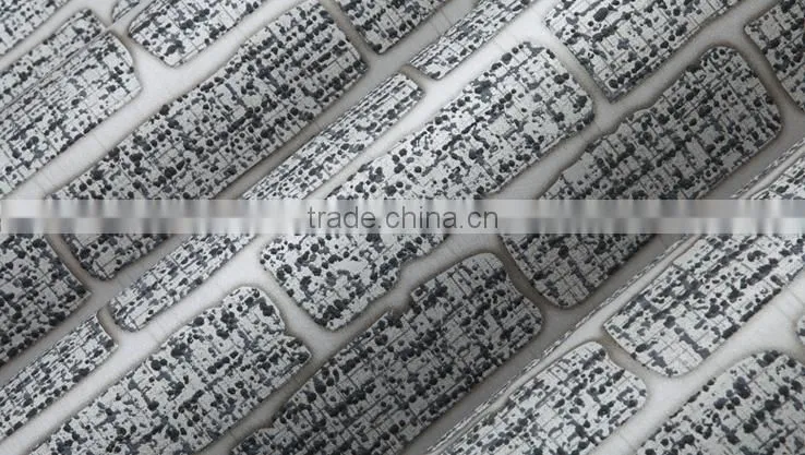 modern design natural style 3d brick wallpaper