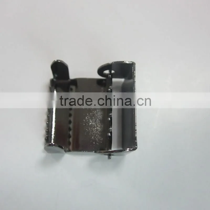 Small Metal Black Belt Buckle For Webbing With High Quality Cheap Price