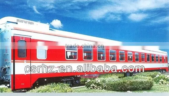 25T sleeping carriage with cushioned berths/ passenger coach/ trail car/ carriage/ railway train
