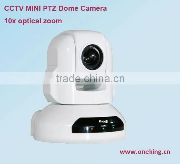 Mini Analog PTZ Camera Mini dome support ceilling mount