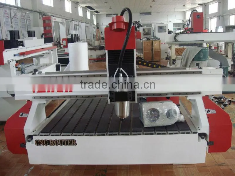 CNC router with 4th Rotary