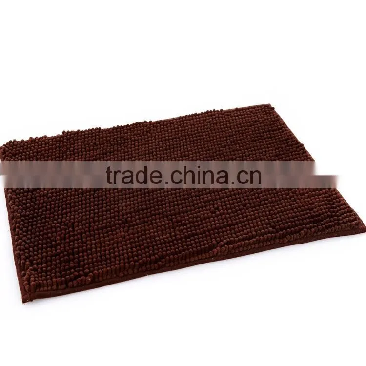 Luxury Bathroom soft microfiber non-slip bath rug