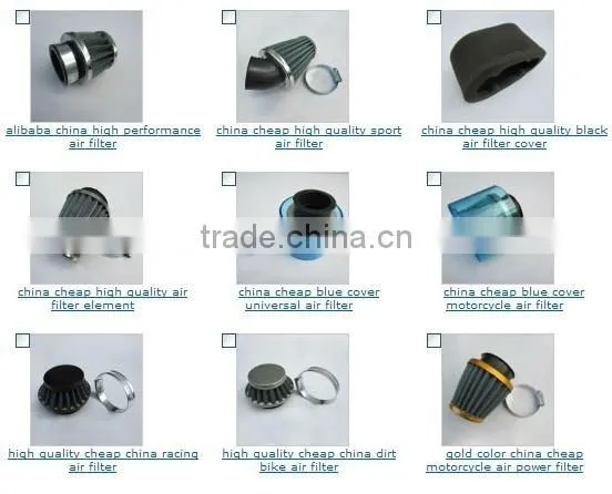 Chinese hot selling motorcycle dirt bike ATV 35mm air filter