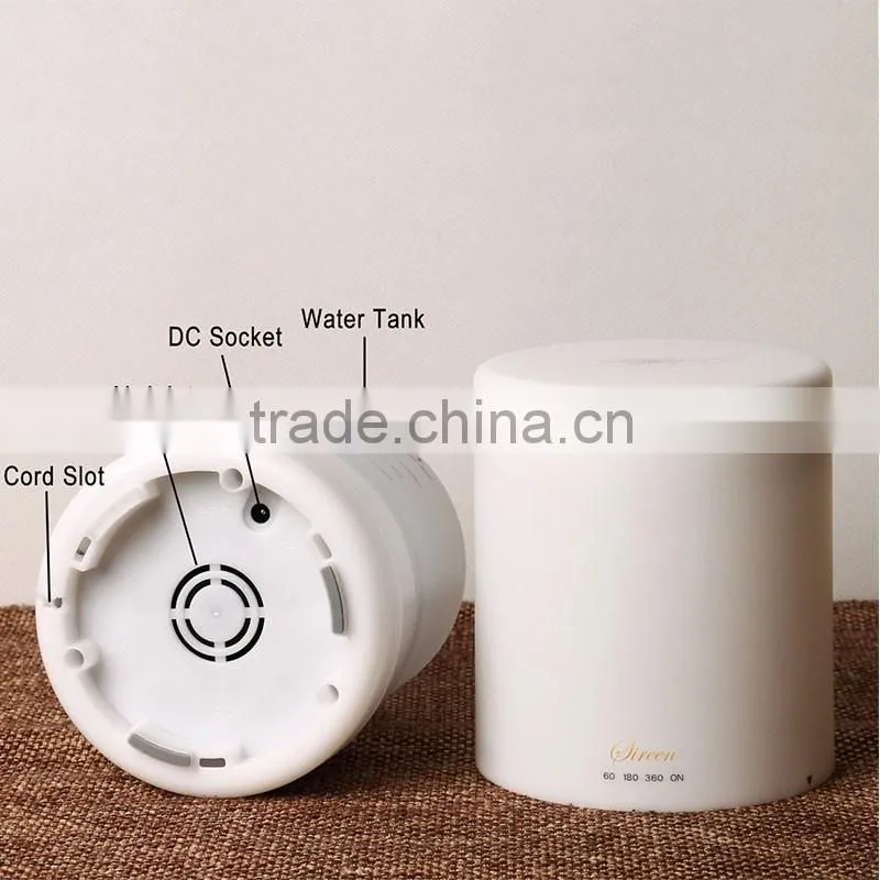 Veister 2016 Factory price 7 color changing LED light electric aroma diffuser / portable electric aromatherapy oil diffuser