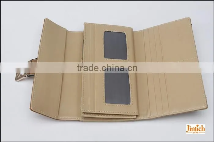 Custom women' s PU wallet which classical long wallet