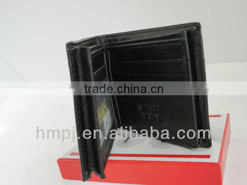 durable imperial police human leather wallet