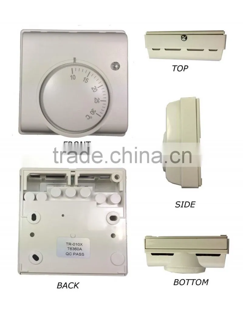 TR-010X (T6360A) Honeywell design manual room thermostat