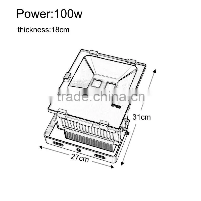 2014 New Product Best Price LED Floodlight 100W (CE&ROHS)