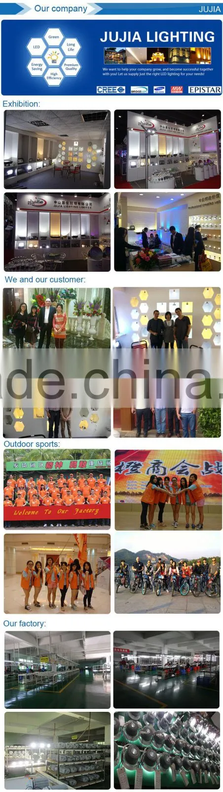 UL 120W led tunnel light