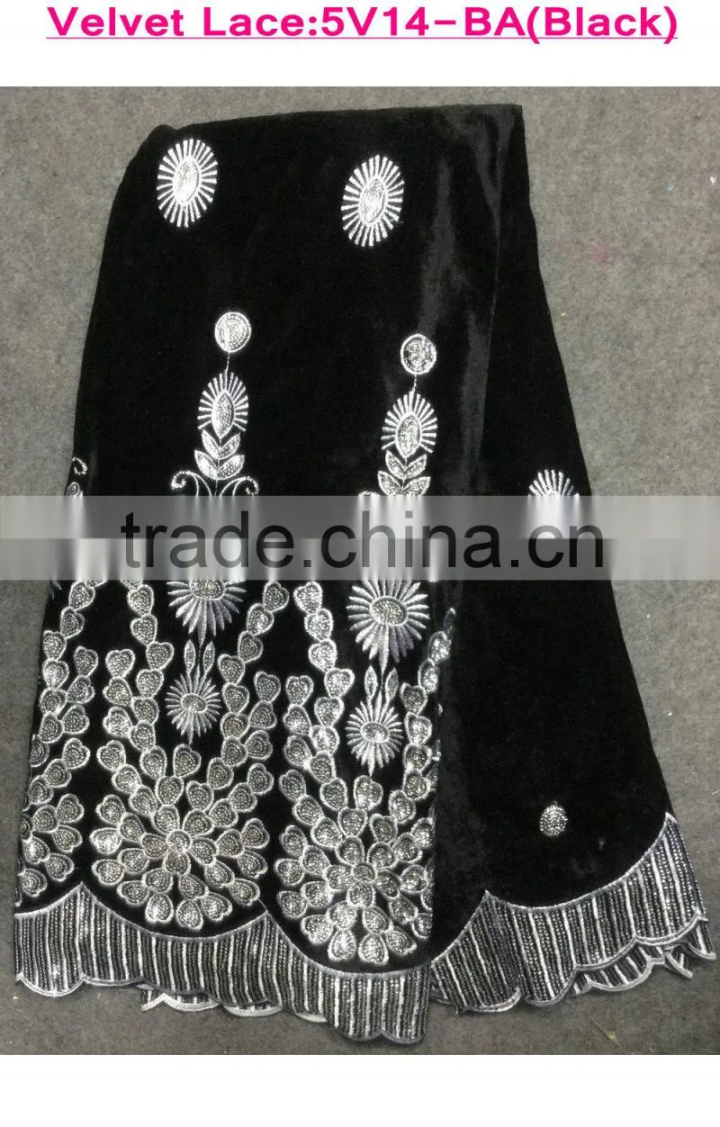 Fashion pink sequins women raw silk velvet burnout silk velvet fabric