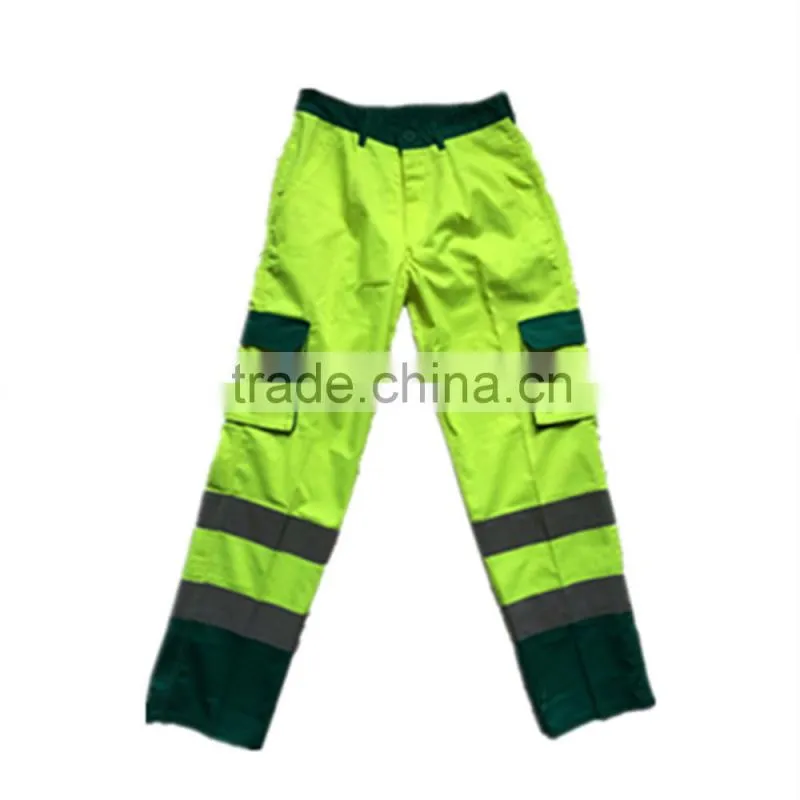 high visibility reflective work safety clothes
