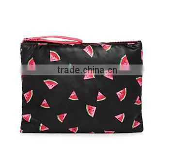 custom Watermelon Print Cosmetic Pouch