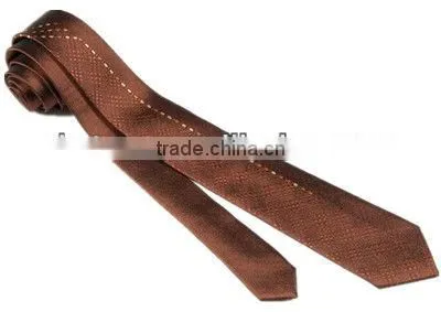jacquard skinny necktie cravat