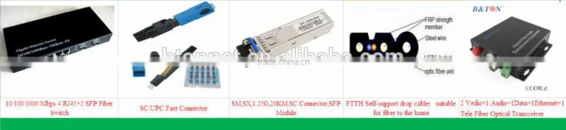 SC/PC-FC/PC Duplex SM 2.0mm Fiber Optic Patch Cord/Jumper