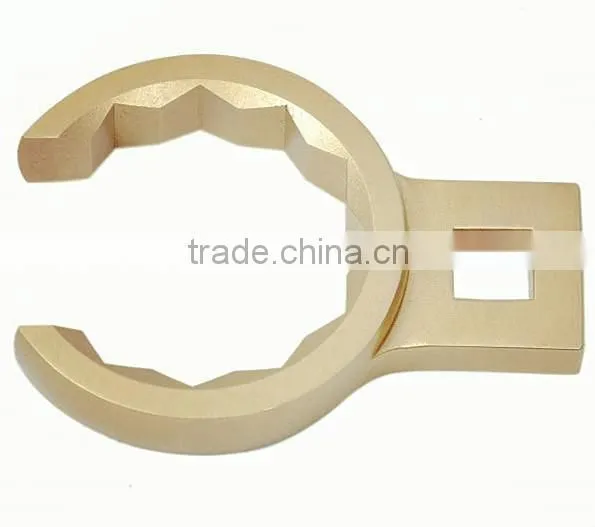 Non sparking alumionum bronze alloy crow foot wrench