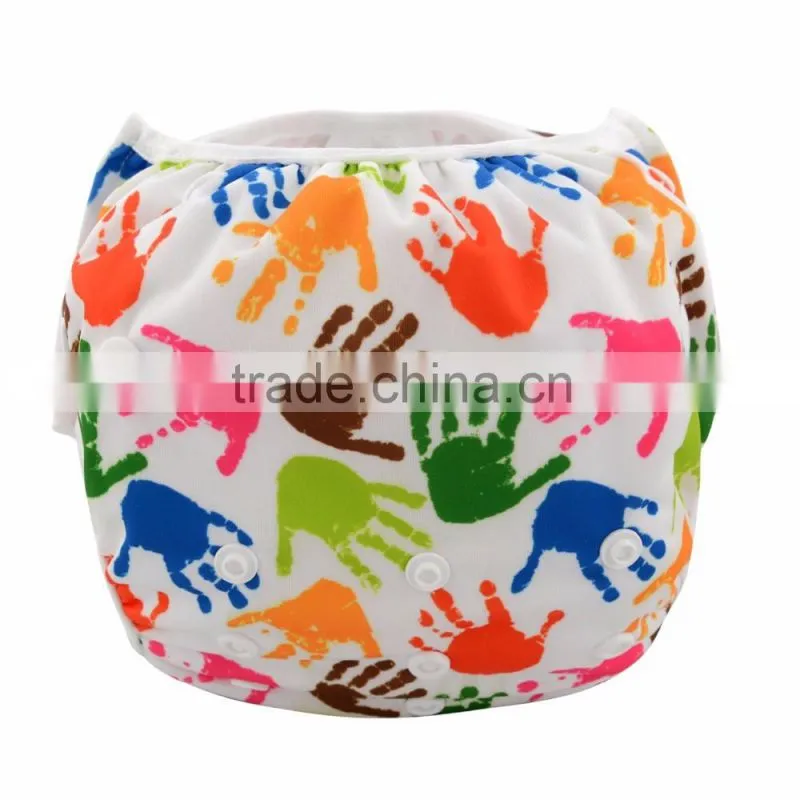 2016 Newest Alva Washable One Size Swimming Diapers for Baby Swim Pants