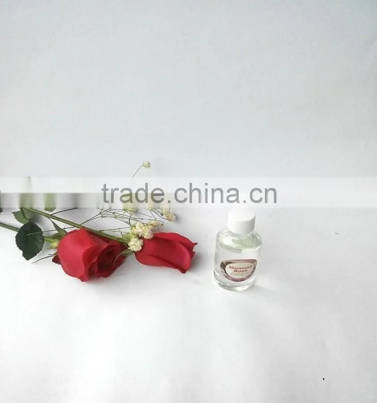Wholesale Rose Aroma Scented Reed Diffuser And Craft Crystal Candle For Decoration