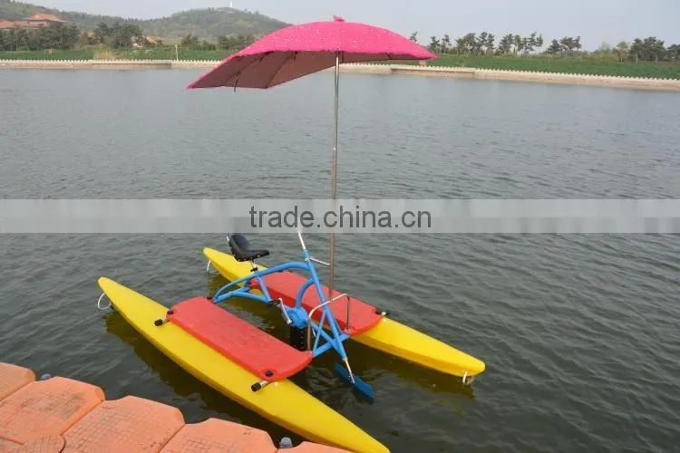 amusement park equipment water bike pedal boats for sale water park china supplier
