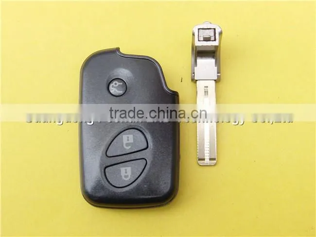 Factory Direct 3 button Lexus smart key for Lexus remote key case
