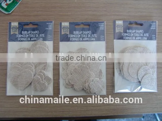 DIY decoration washable canvas fabric sticker for promotion gift