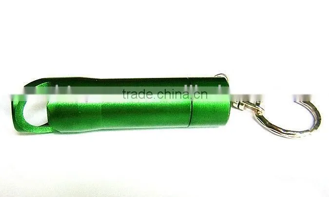 Aluminum 3 LED Key Chains with opener