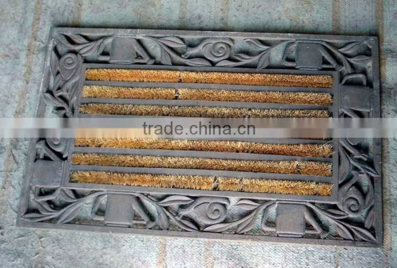 cast iron decorative metal doormat